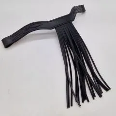 Stirnband Jorge spanisch Stirnriemen Schwarz Fransen Frotalera VB WB X Full Leder Fransenstirnband V Frmig