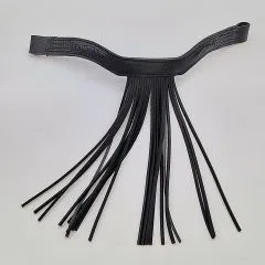 Stirnband Jorge spanisch Stirnriemen Schwarz Fransen Frotalera VB WB X Full Leder Fransenstirnband V Frmig