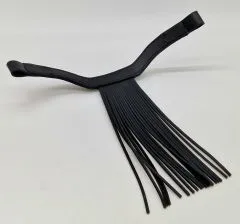 Stirnband Jorge spanisch Stirnriemen Schwarz Fransen Frotalera VB WB X Full Leder Fransenstirnband V Frmig