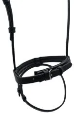 Reithalfter Gr. Minishetty Shetty Welsh Leder enlisch kombiniert Schwarz Minipony Falabella schmal