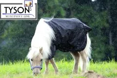 600D Regendecken, KLETT Schwarz Falabella Minishetty 60 65 70 75 80 85 90 95 100 cm Rckenlnge Shetty Welsh Fohlen