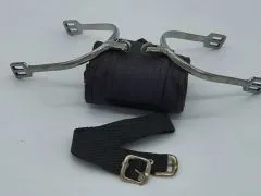 Rdchensporen kleines Rad Sporen Rostfrei Riemchen gratis dazu