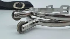 Rdchensporen kleines Rad Sporen Rostfrei Riemchen gratis dazu