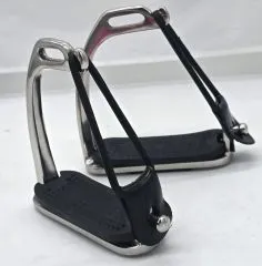 Steigbgel Sicherheitssteigbgel Gummisicherung 10 oder 12 cm Steigbgel 1 Paar = 2 Stck Kinder Kindersteigbgel