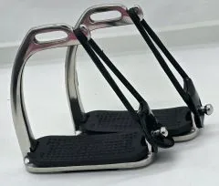 Steigbgel Sicherheitssteigbgel Gummisicherung 10 oder 12 cm Steigbgel 1 Paar = 2 Stck Kinder Kindersteigbgel