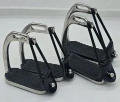 Steigbgel Sicherheitssteigbgel Gummisicherung 10 oder 12 cm Steigbgel 1 Paar = 2 Stck Kinder Kindersteigbgel