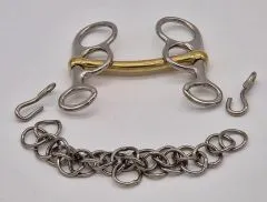 Pelham Stange Postkandare 7,0 7,5 8,0 8,5 9,0 9,5 10,0 11,0 11,5 12,0 12,5 Fahrgebiss Kutsche Stangengebiss