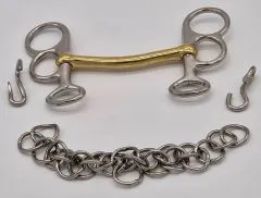 Pelham Stange Postkandare 7,0 7,5 8,0 8,5 9,0 9,5 10,0 11,0 11,5 12,0 12,5 Fahrgebiss Kutsche Stangengebiss