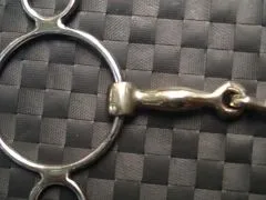 4 Ring Gebiss 12,5 13,5 cm einfach gebrochen B WARE Einzelstcke hoher Anzug