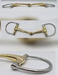 D Ring Eggbut DRing Gebiss einfach gebrochern 15,5 16,5 17,5 Kaltblut bergre ergonomisch